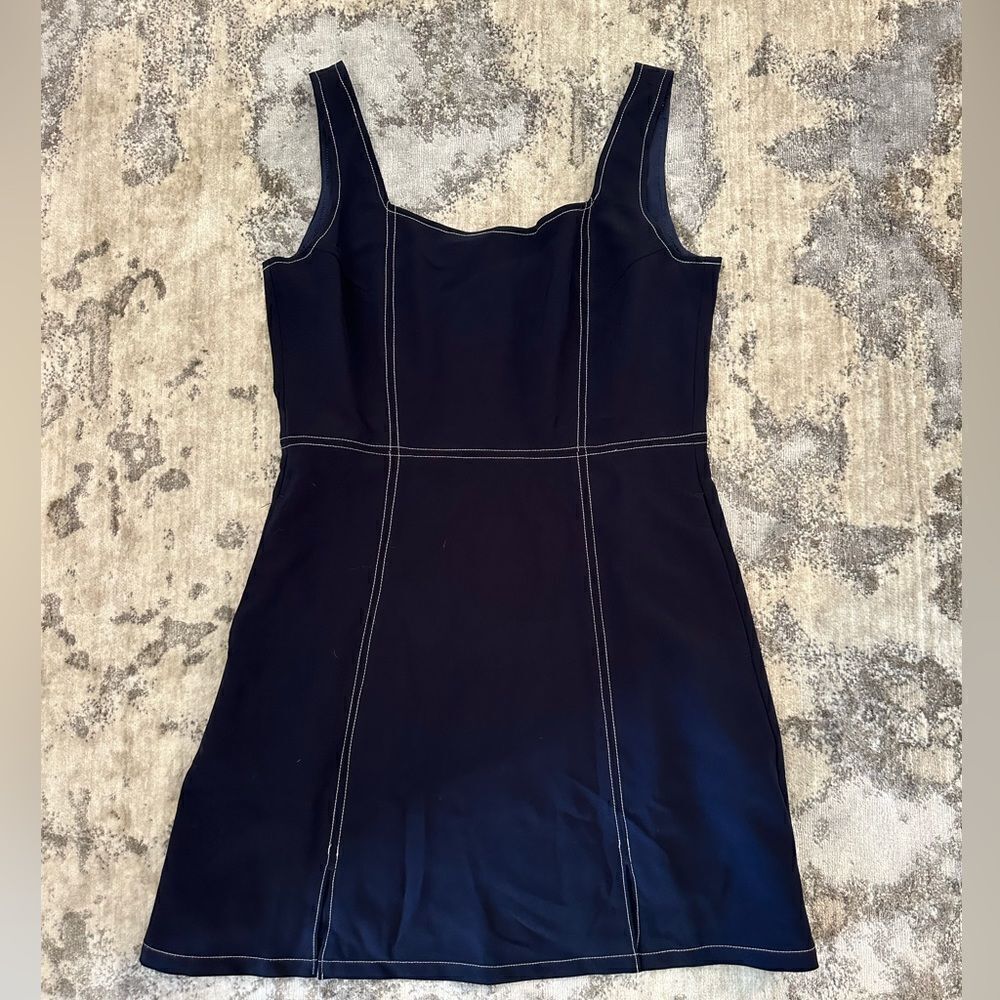 CAPULET Blue Stiched Dress